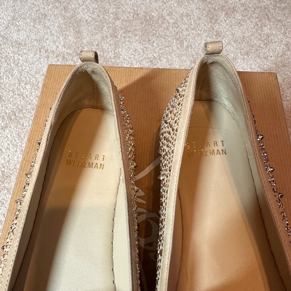 Stuart Weitzman Studded Espadrille Flats - Rockon - Picture 4 of 8